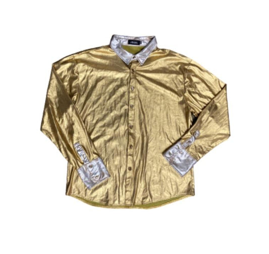 THE TICK: Bronze Star's Body Double Silver Collar Shirt