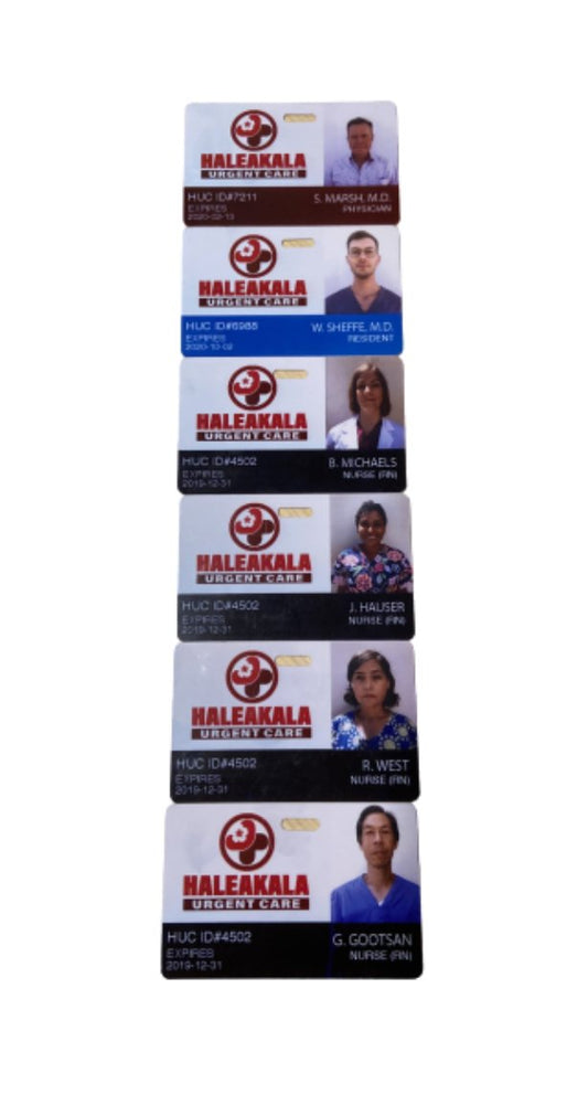 SILICON VALLEY: Haleakala Urgent Care ID Badges