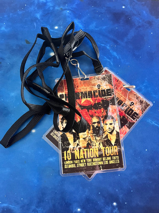 House: Pharmacide Back Stage Pass with Lanyard