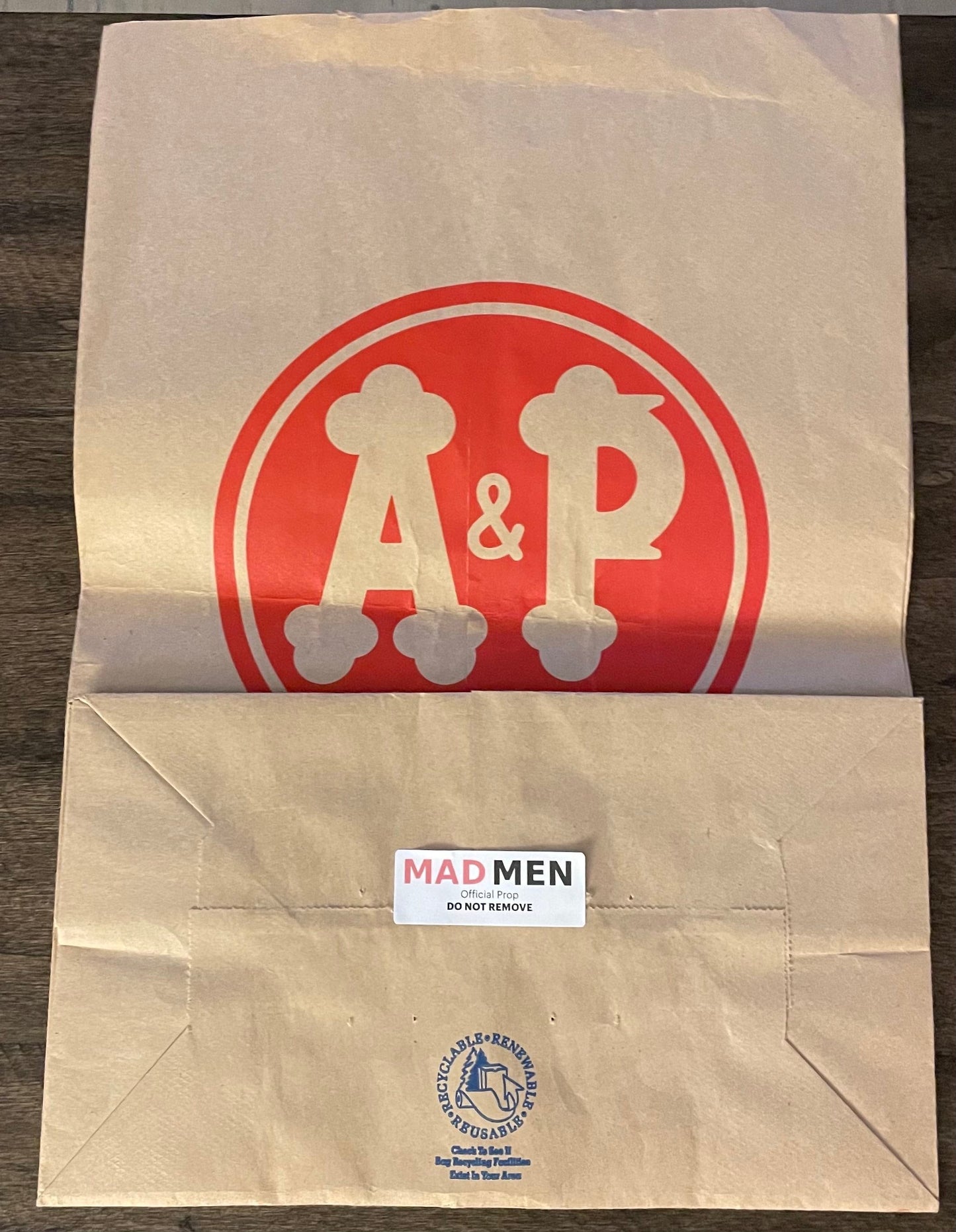 Mad Men: Trudy's A&P Bag