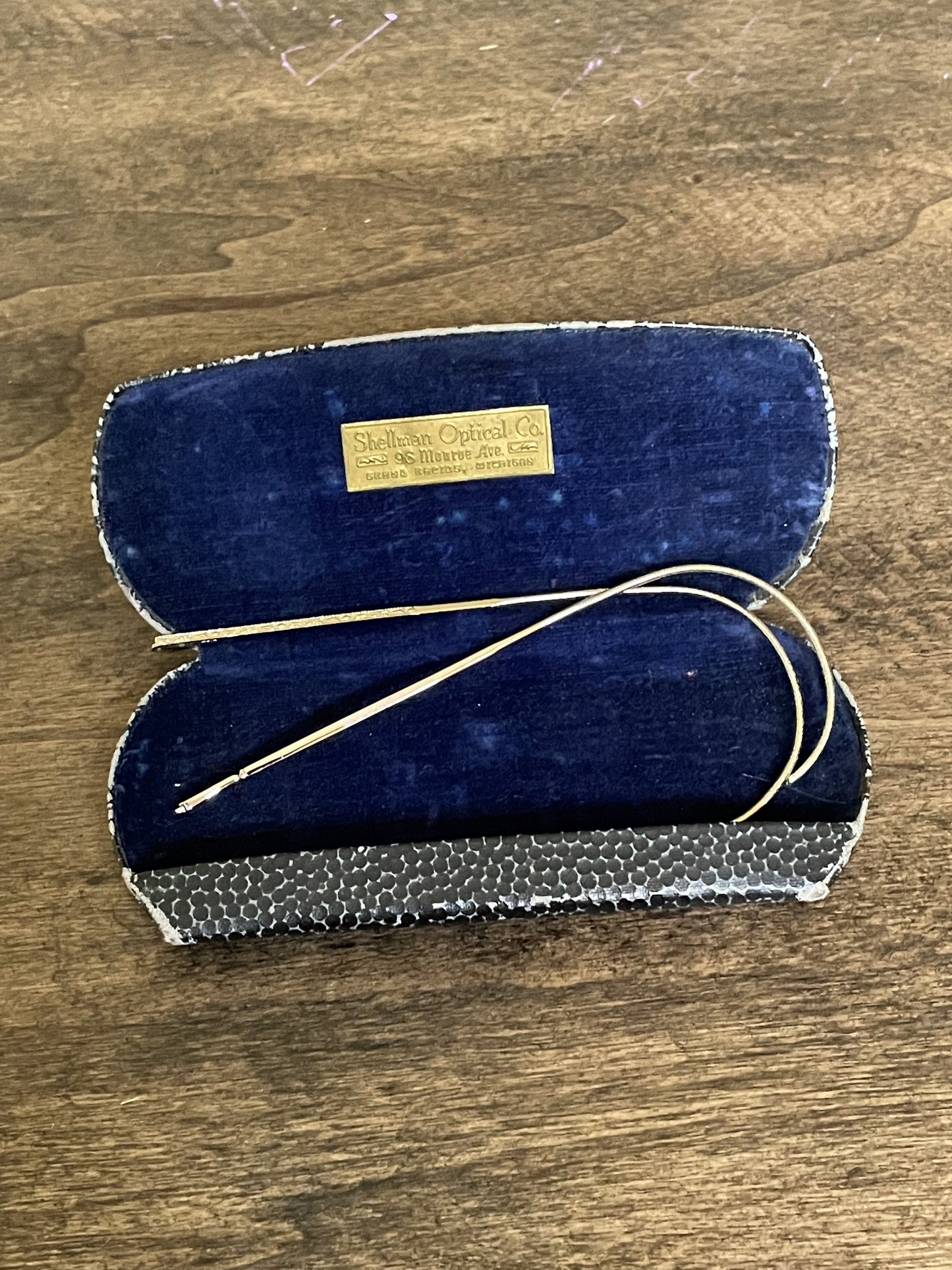 Mad Men: Bertram's Glasses Frames and Case