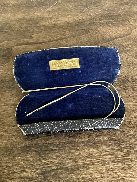 Mad Men: Bertram's Glasses Frames and Case