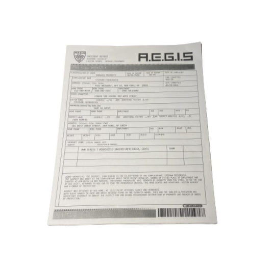 THE TICK: A.E.G.I.S Incident Report