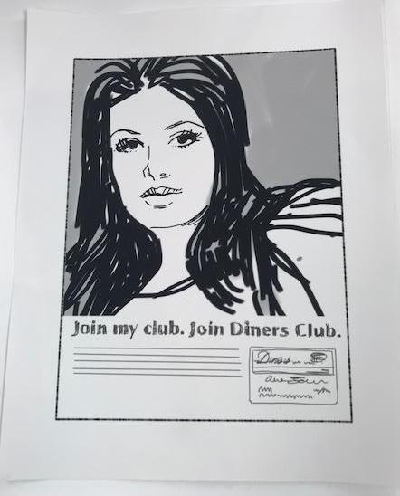 Mad Men: Lou's HERO Diners Club Poster