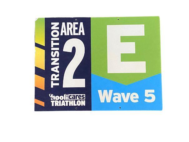 SILICON VALLEY: Hooli Cares Triathalon Transition Area 2E Sign