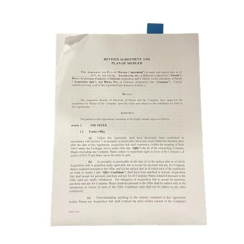 SILICON VALLEY: Hooli and Amazon Revised Merger Agreement from Scene 116