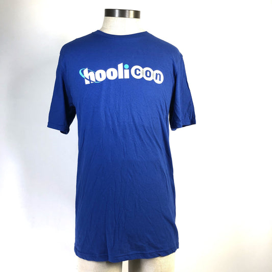 SILICON VALLEY: Custom Made and only Original Designed Blue HooliCon Shirt