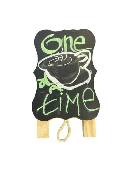 SILICON VALLEY: Philz Coffee "One Cup at a Time" Mini Sign