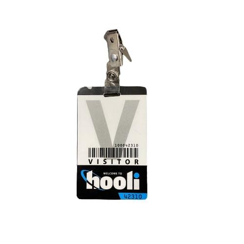 SILICON VALLEY: Hooli Visitor Badge