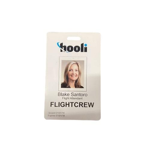 SILICON VALLEY: Blake Santoro Hooli Flightcrew Badge
