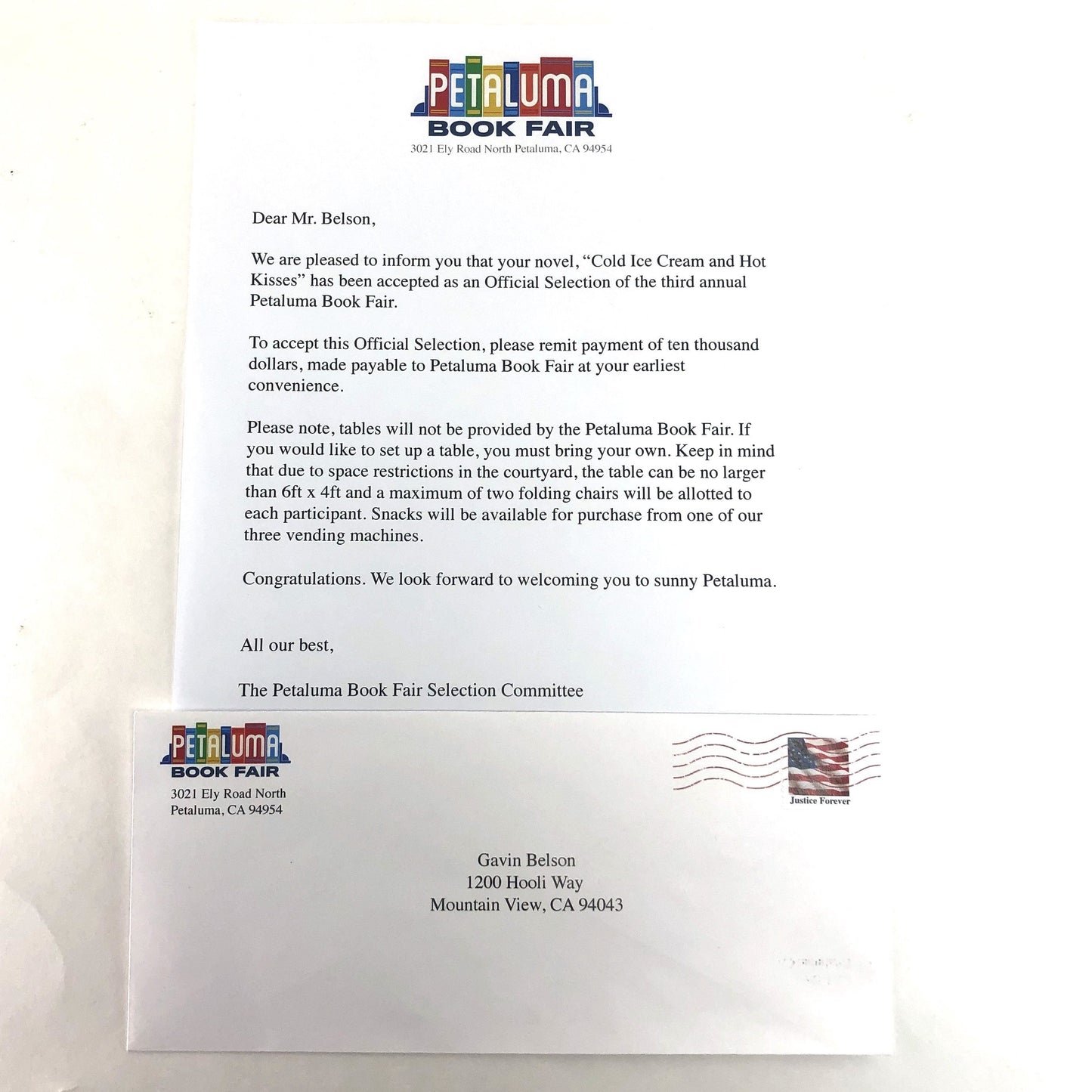 SILICON VALLEY: Gavin's Petaluma Letter