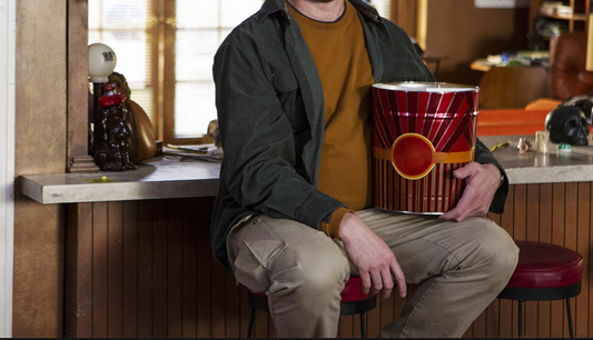 SILICON VALLEY: Erlich's Green Outdoor Life Corduroy Button Down