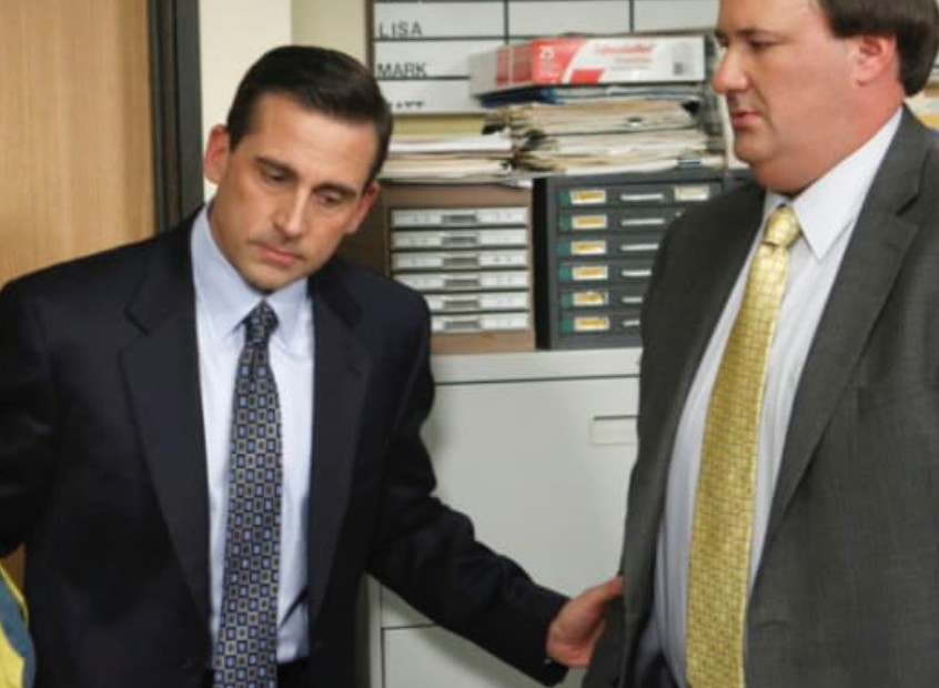 The Office: Kevin Malone's Dunder Mifflin Voice Inc. Purchase Order Form # 273 & Fax Sheet