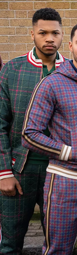 THE GENTLEMEN: Benny's FRED PERRY made in England Green Collar Shirt (M)