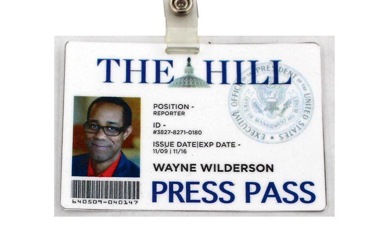 VEEP: Wayne Wilderson The Hill Press Pass