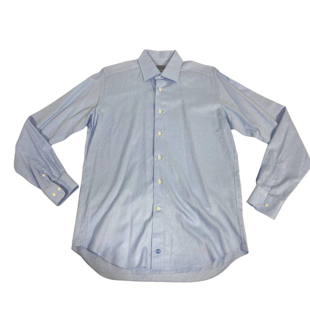VEEP: Bill Ericsson's Blue David Donohue Button Down