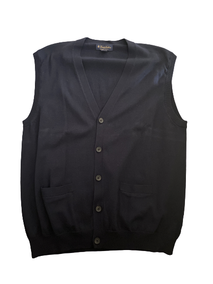 SILICON VALLEY Jared s Navy Blue Brooks Brothers Sweater Vest