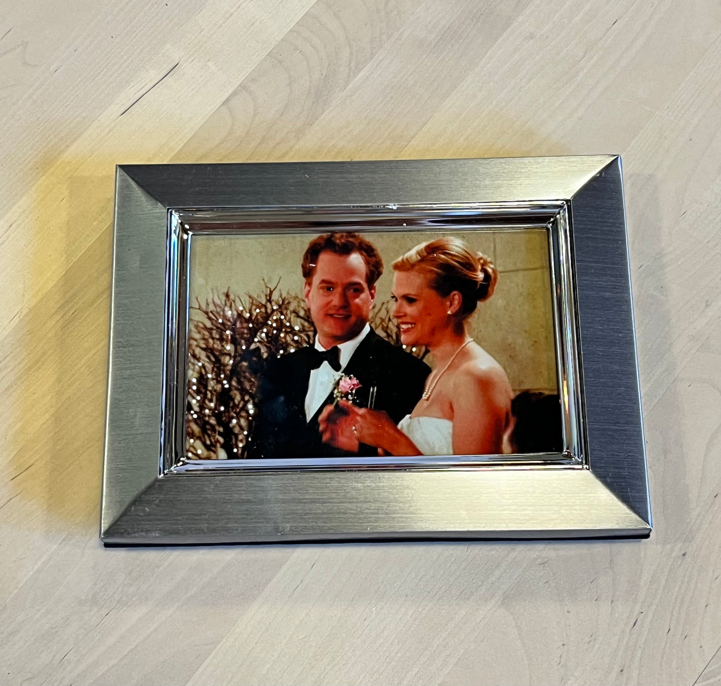 YOU'RE THE WORST: Paul and Lindsey’s Framed Wedding Picture