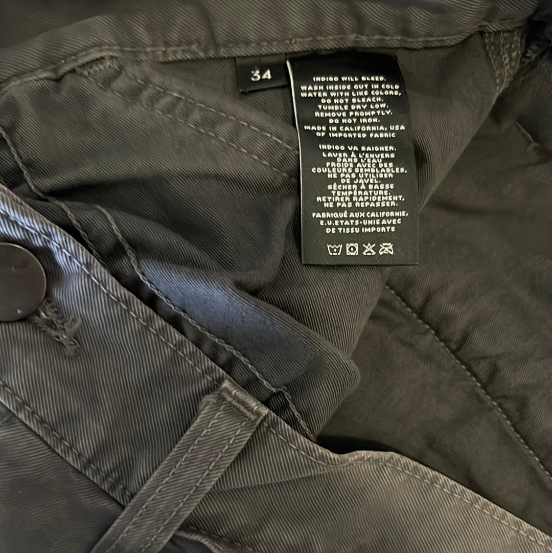 SHADES OF BLUE: Woz J Brand Cargo Pants (34)