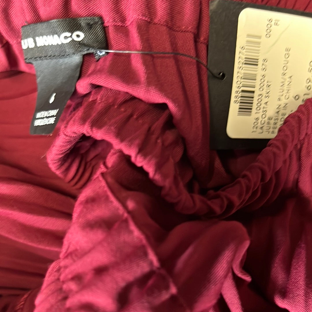 VEEP: Selina's Episode Worn CLUB MONACO Merlot Skirt (6)