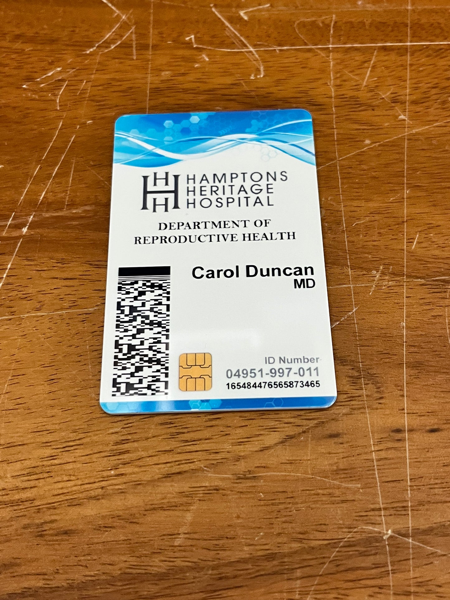 ROYAL PAINS: HAMPTONS HERITAGE Hospital Badges