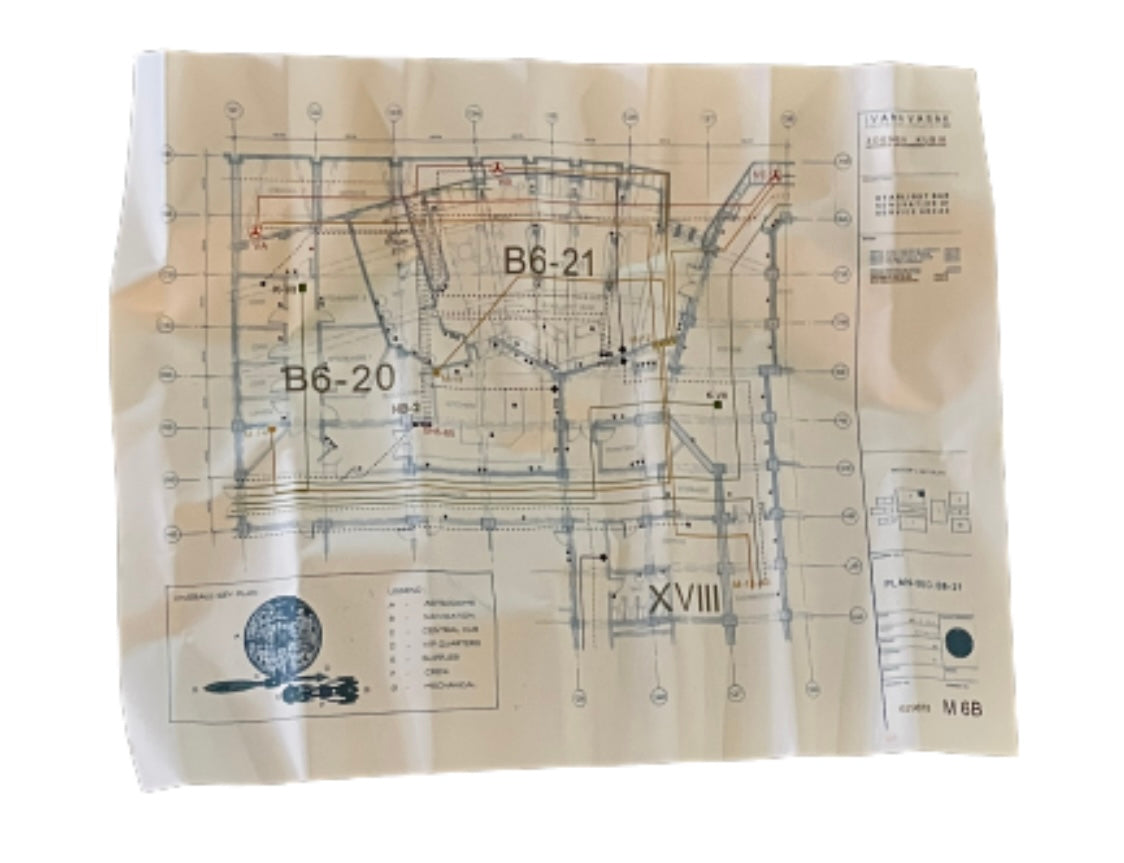 SYFY NETWORKS : Original Show Set Artwork and Stage Set Blueprints