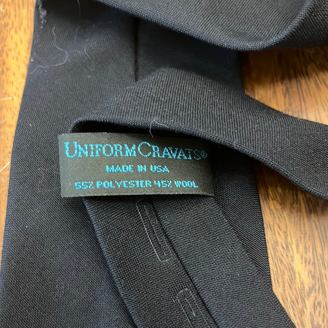 SHADES OF BLUE: Harlee's Uniform Blue Tie (S)