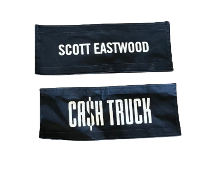WRATH OF MAN: Cast Chairbacks