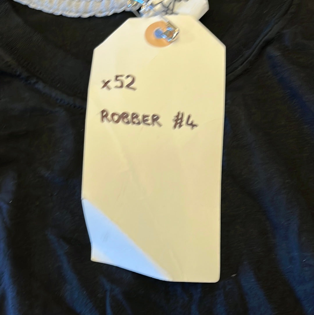 WRATH OF MAN: Robber #4 HERO HANES Black T-Shirt (M)