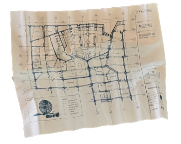 SYFY NETWORKS : Original Show Set Artwork and Stage Set Blueprints