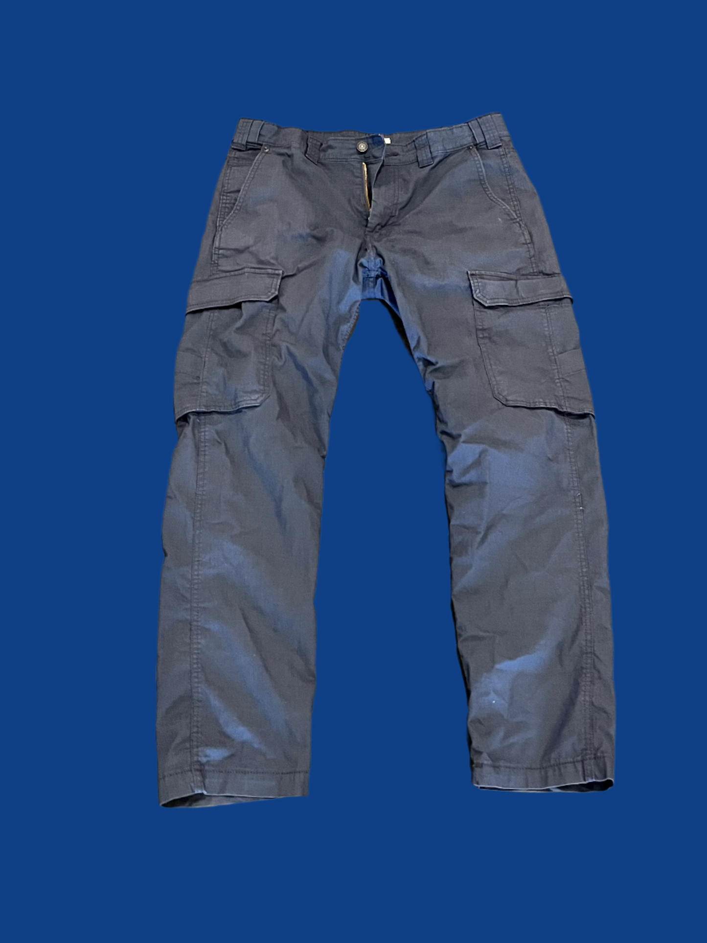 WRATH OF MAN: Dougie’s All Saints Green Button Down Shirt (M) & Levis Cargo Pants (32)