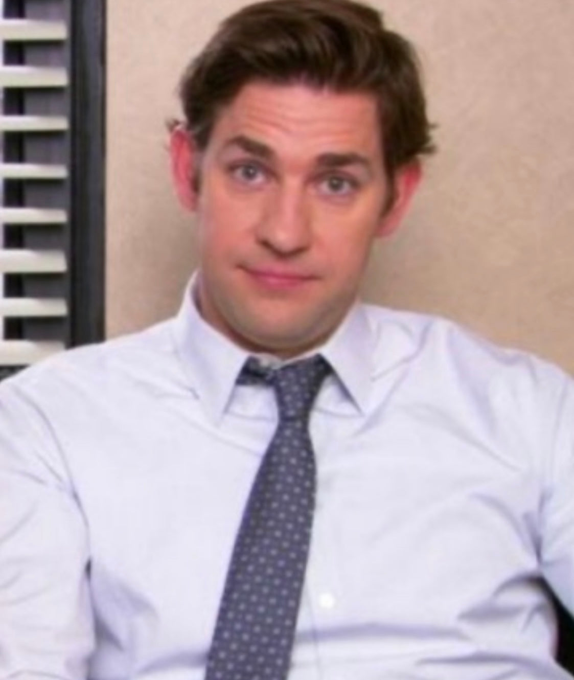 THE OFFICE: Jim's White Button Up Long Sleeve Shirt (16)