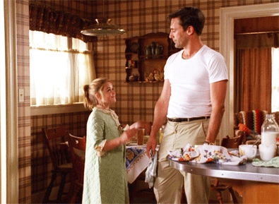MAD MEN: Don's Father's Day White HERO T-shirt (L)