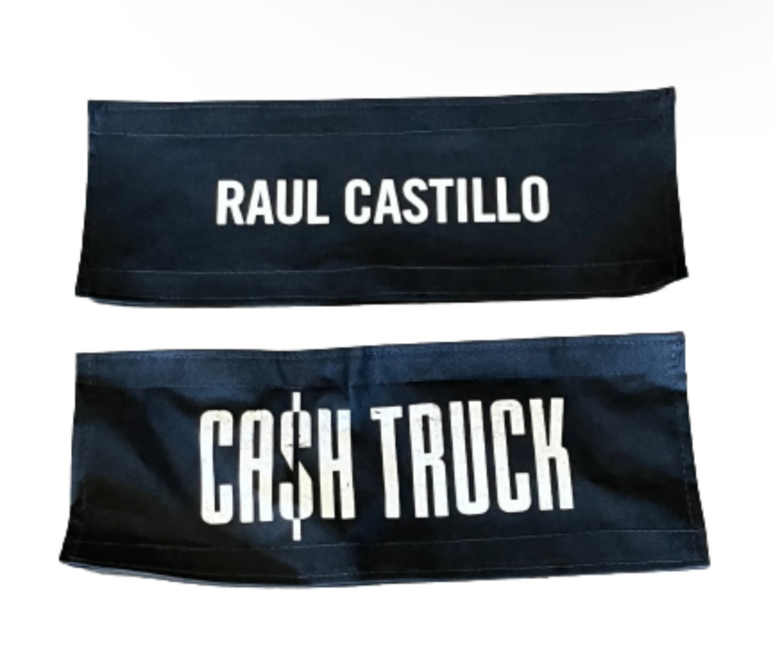 WRATH OF MAN: Cast Chairbacks