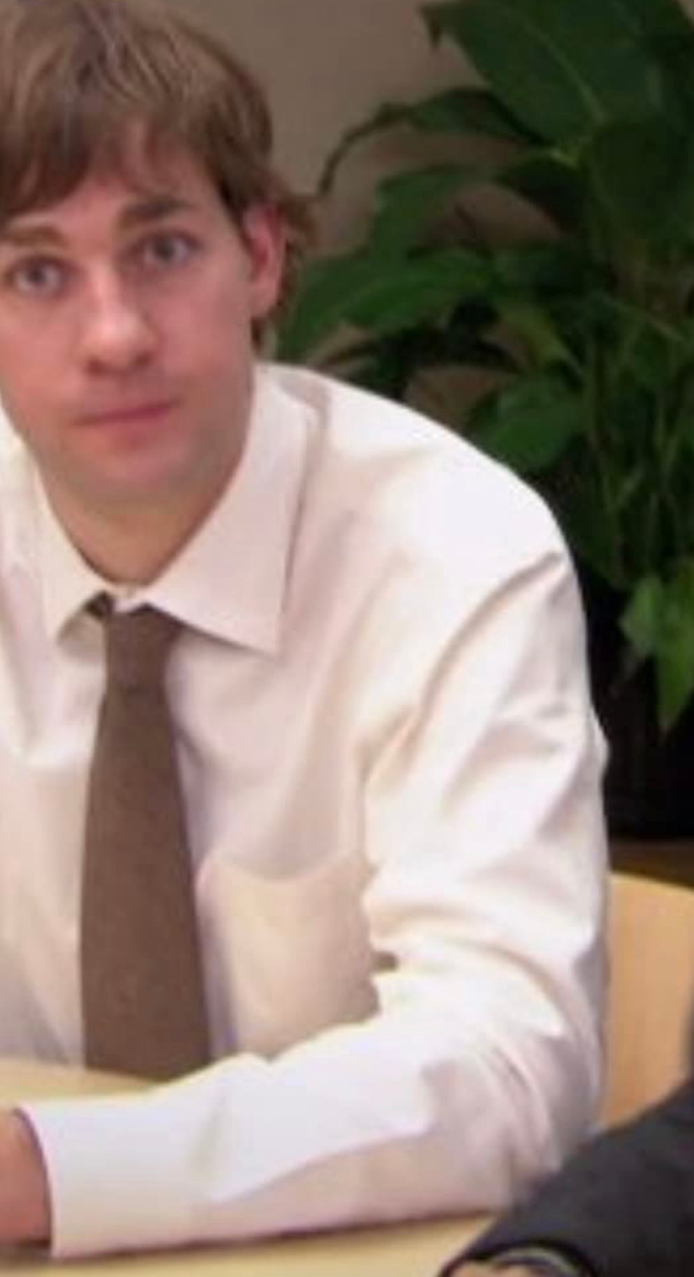 THE OFFICE: Jim's Calvin Klein White Button Up Shirt (15.5)