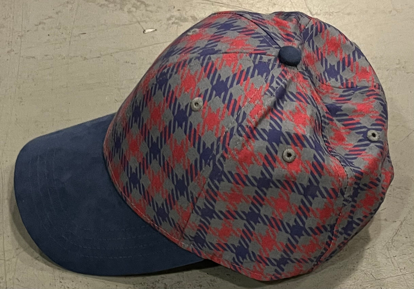 THE GENTLEMEN: Primetime’s Custom Plaid Leisure Suit Matching Adjustable Back Hat