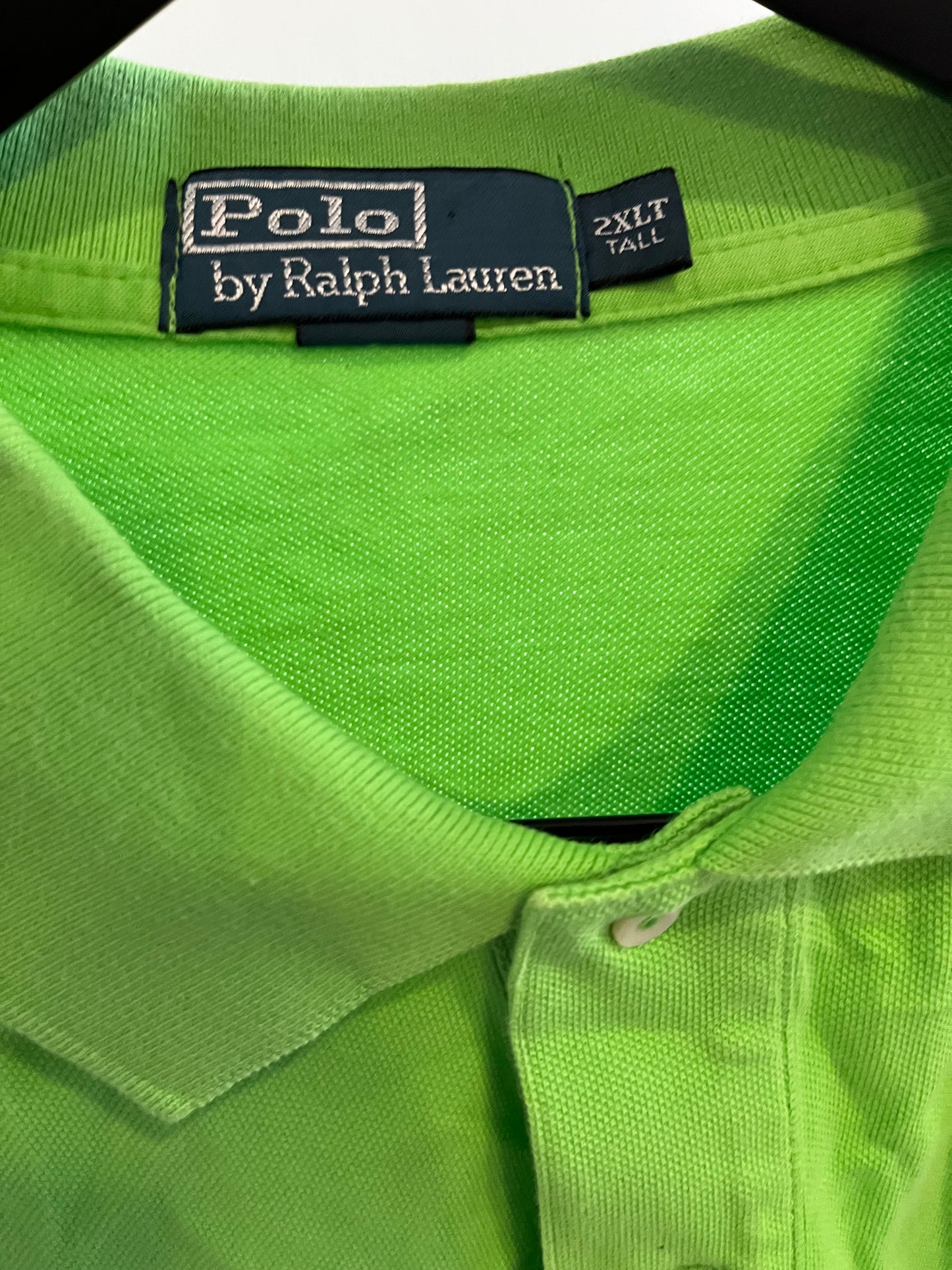 Ballers: Charles' Ralph Lauren Polo green Short sleeve Shirt (XXL)