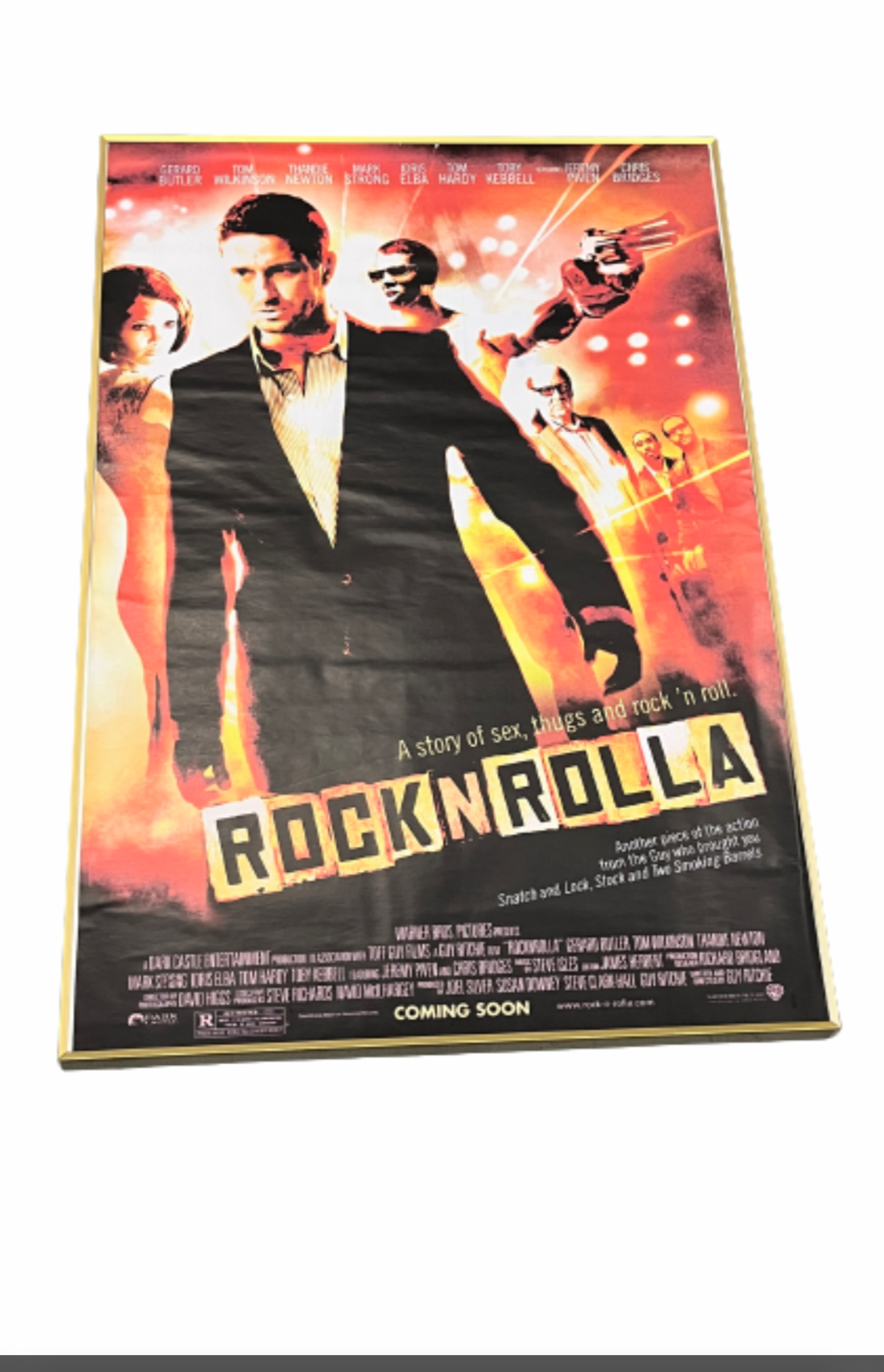 THE GENTLEMEN: Guy Ritchie's Producer Office Framed Keyart