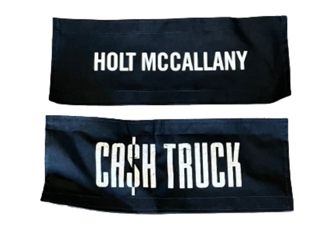 WRATH OF MAN: Cast Chairbacks