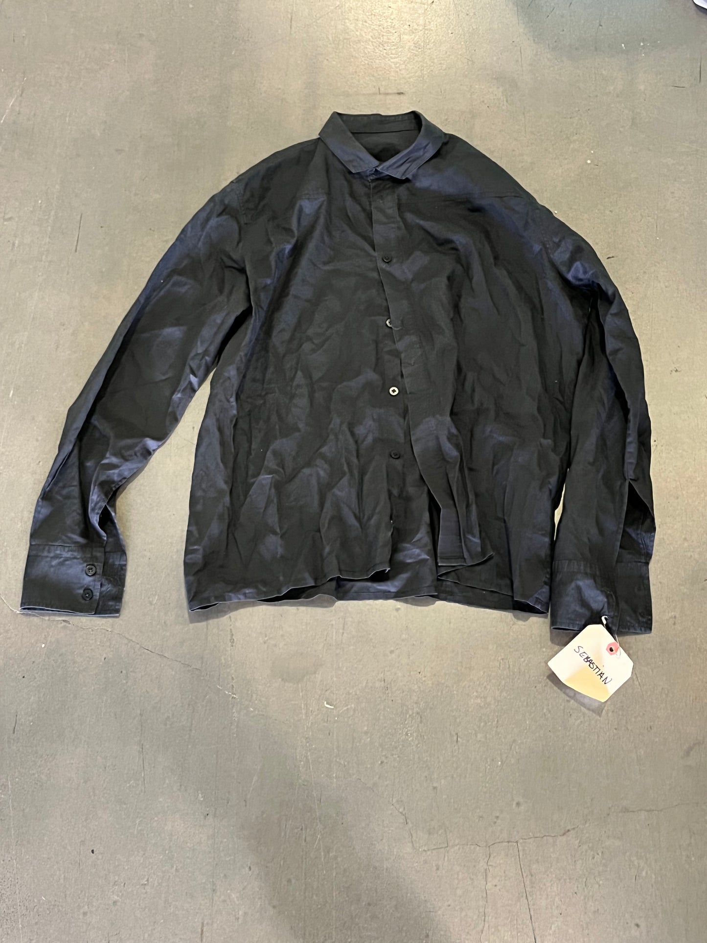 SALEM: Sebastian's Black Long sleeve Shirt (L)