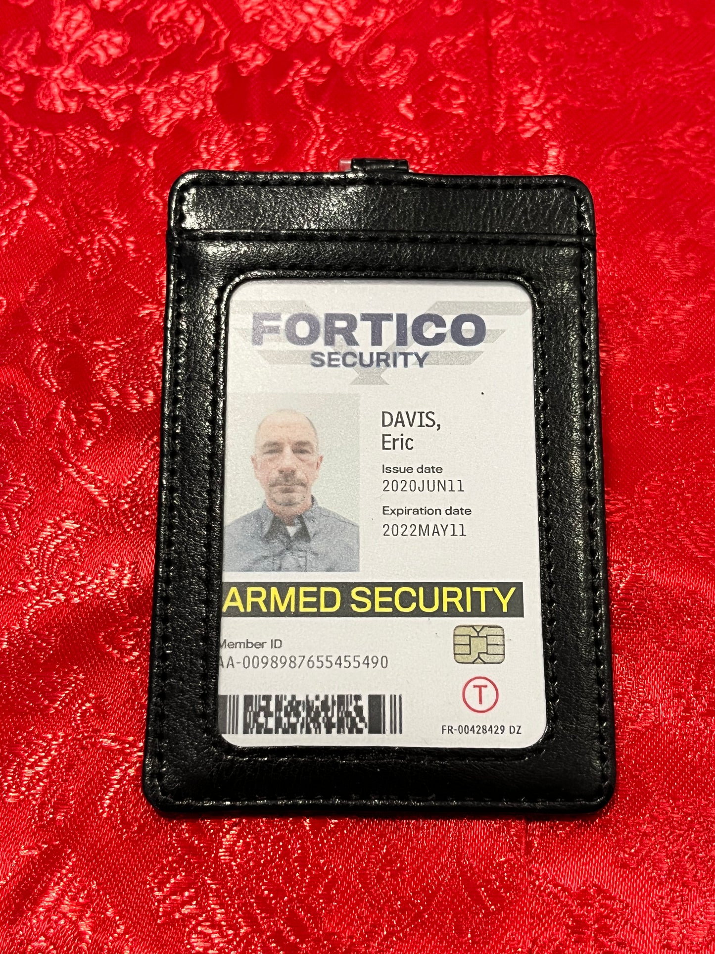 WRATH OF MAN: The Armourer’s "Eric Davis" FORTICO Security ID