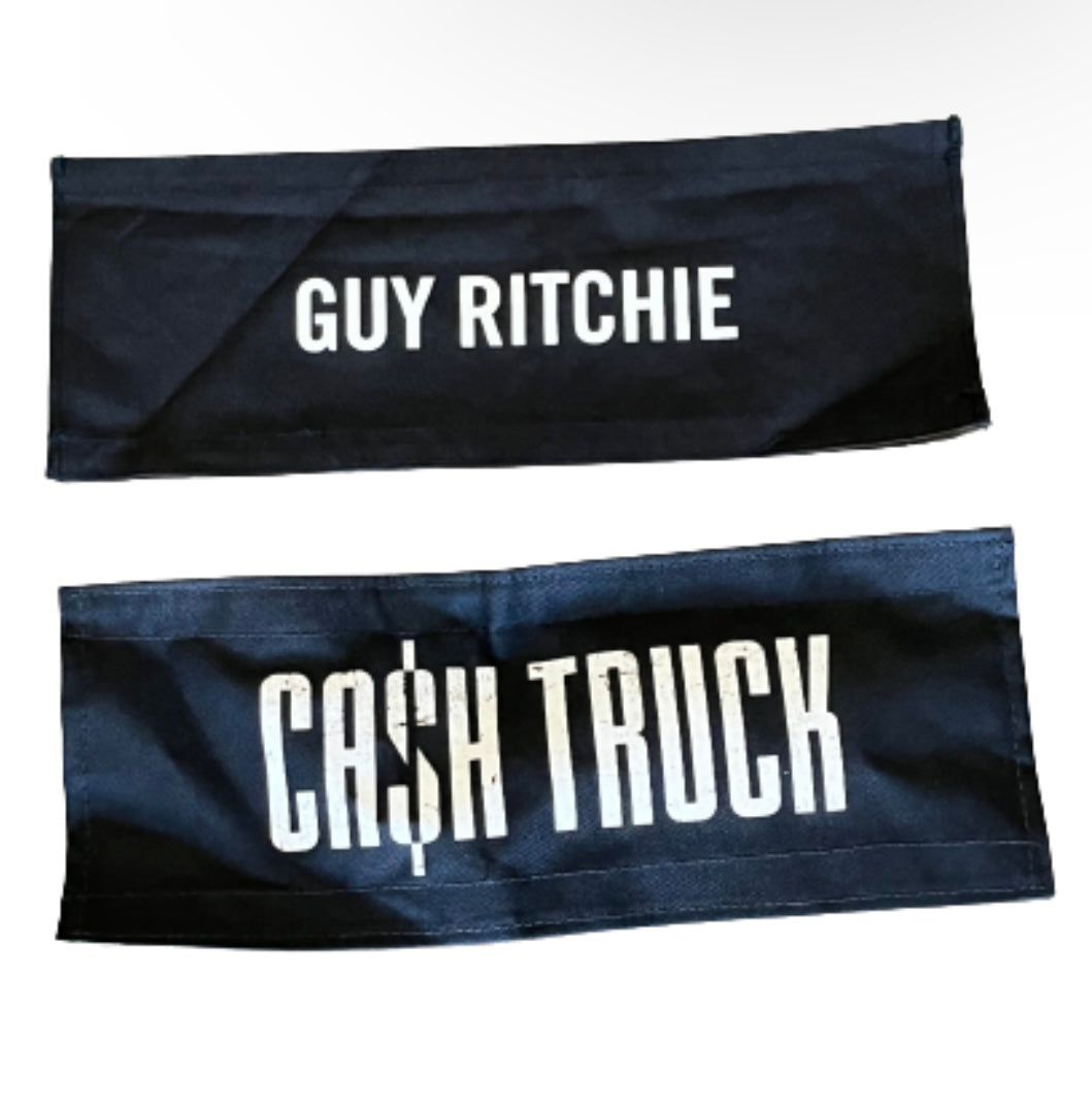 WRATH OF MAN: Cast Chairbacks