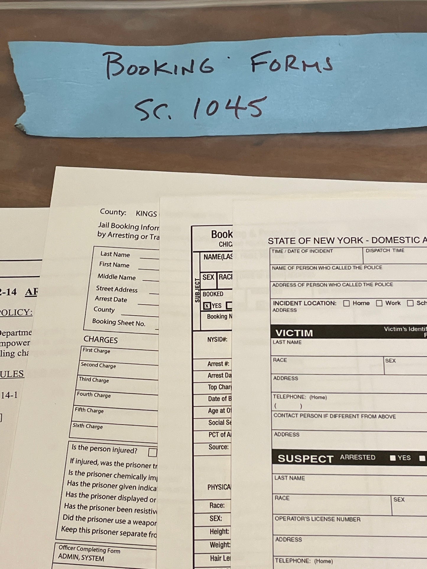 SHADES OF BLUE: HERO Prop Used On Screen