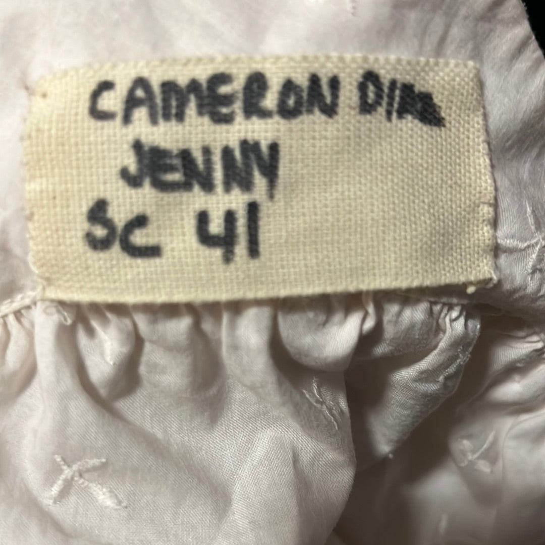 HOLLYWOOD PICTURES™: GANGS OF NEW YORK | Jenny's (Camron Diaz) Screen Used Sc 41 White Hat