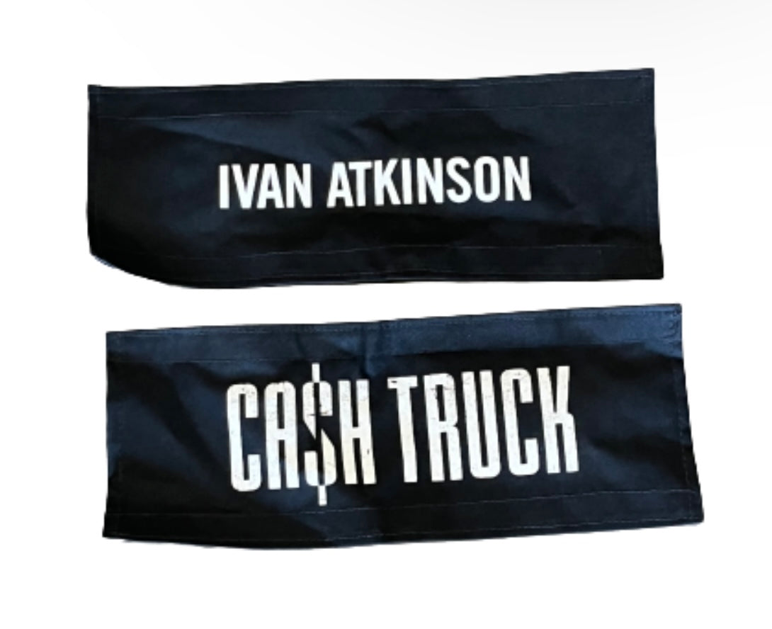 WRATH OF MAN: Cast Chairbacks