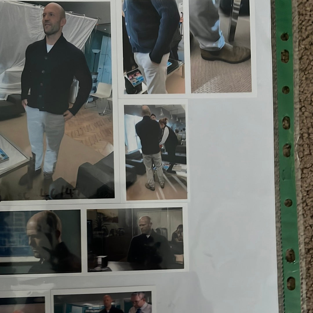WRATH OF MAN: “H” HERO Thom Sweeney Blue Knit Button Cardigan Sweater (1 of 1).