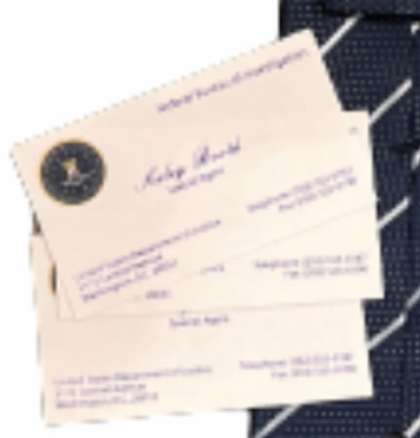 BONES: Agent Booth's Business Cards (3)