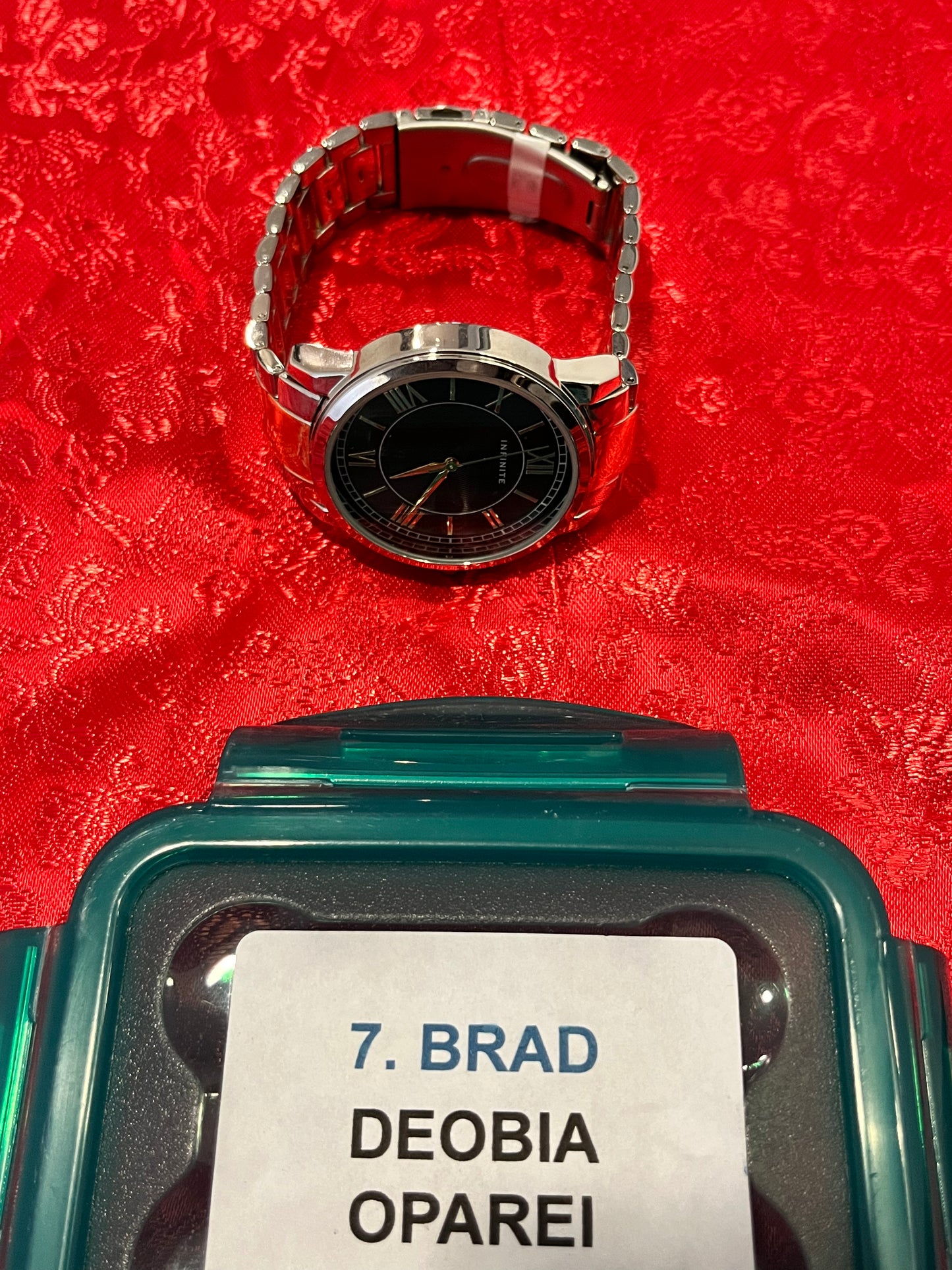 WRATH OF MAN: Brad’s INFINITE Gold and Silver Watch prop
