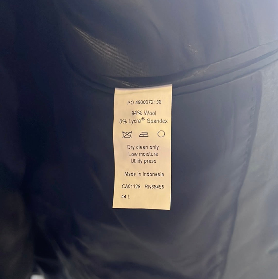 BONES: Agent Booth’s Charcoal Calvin Klein Sport Coat (44L)
