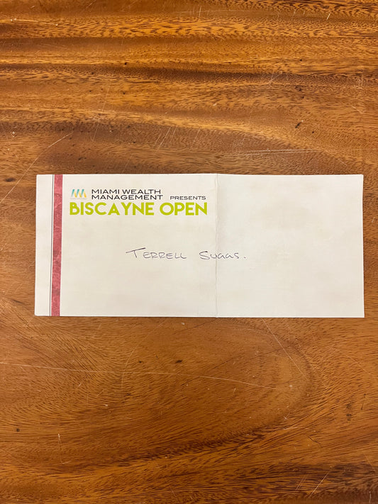 BALLERS: Terrell Suggs HERO Miami Wealth Management Biscayne Open Golf Tickets